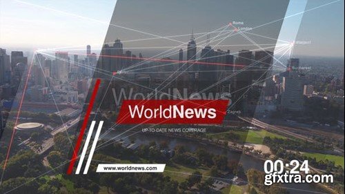 Videohive Modern World News - Broadcast Package 38829621