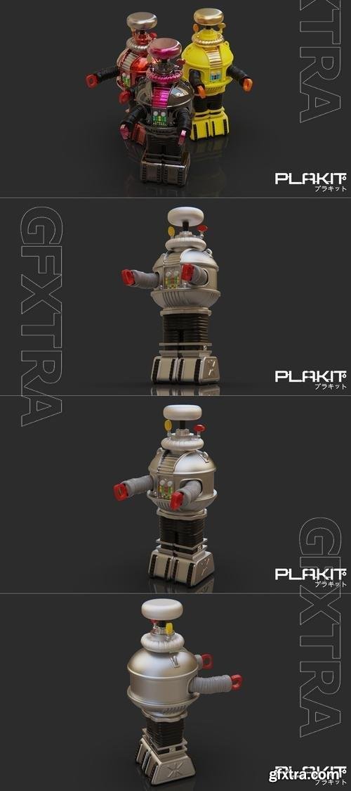 PlaKit - LostIn Space Robot B-9 3D Print