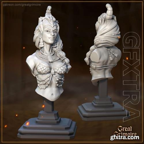 Selket’s Bust 3D Print