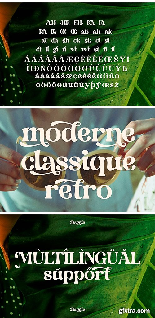 Bagrile Retro Stylish Font