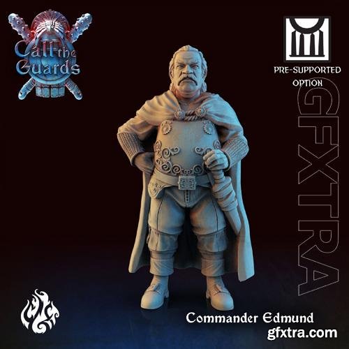 Commander Edmund 3D Print