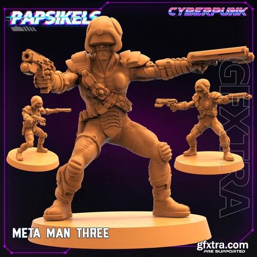 Meta Man Three 3D Print