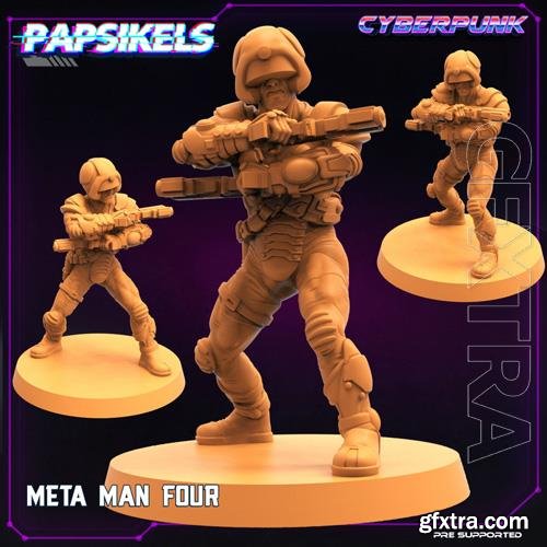 Meta Man Four 3D Print