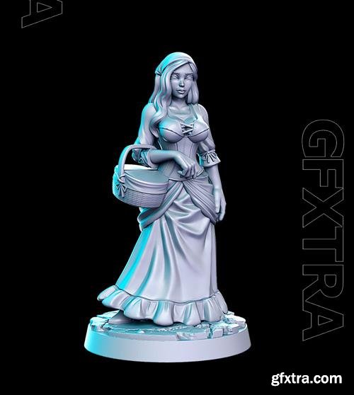 Alice (market girl) 3D Print