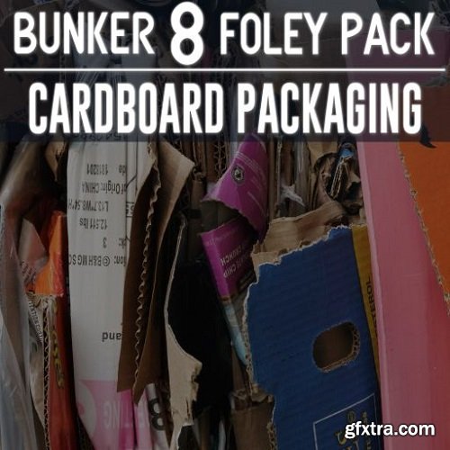 Bunker 8 Digital Labs Bunker 8 Foley Pack Packaging Cardboard WAV-FANTASTiC