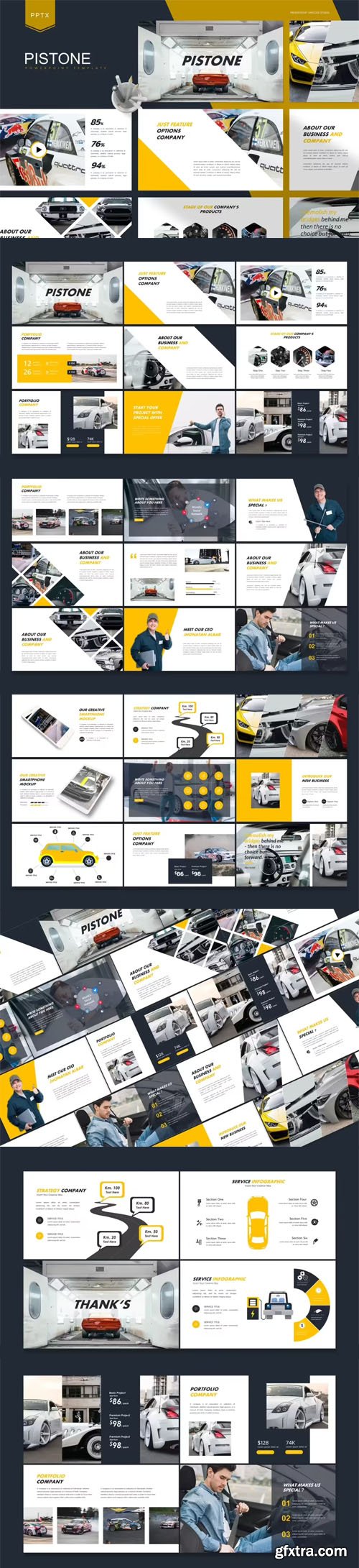 Pistone - Powerpoint Presentation Template