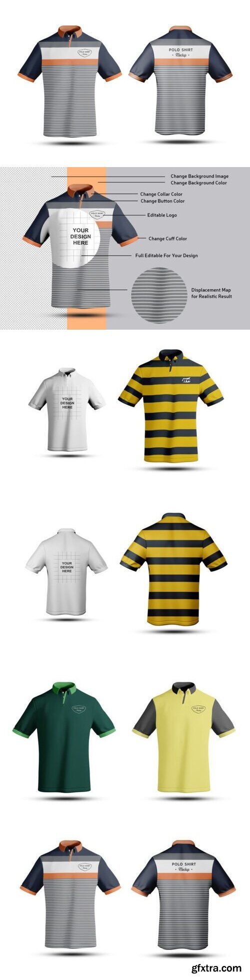 Polo Shirt Mockup