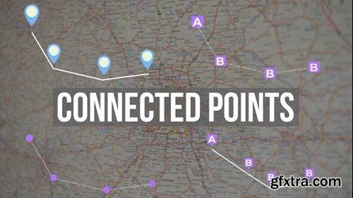 Videohive Connected points 39623637