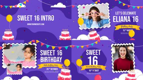 Videohive - Memorable Sweet Birthday Celebration Intro - 39633654 - 39633654