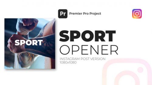 Videohive - Rhythmic Sport Opener Instagram Post | MOGRT - 39634191 - 39634191