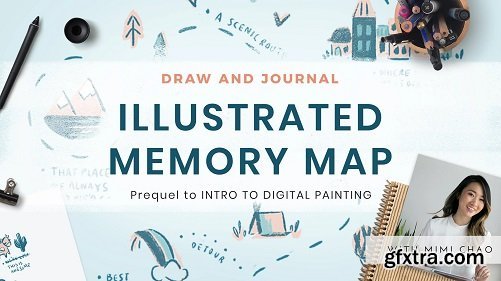 Mark Your Memories: Draw an Milestone Map | A Fun Illustration Project for Any Level