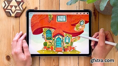 Drawing Houses in Procreate: Illustrate a Unique, Imaginative Home