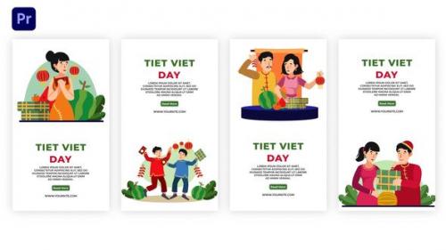 Videohive - People Celebrate Tet Viet Day Instagram Story Pack - 39471644 - 39471644