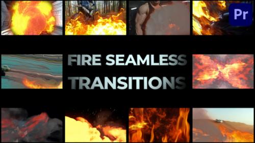 Videohive - Fire Seamless Transitions for Premiere Pro - 39622245 - 39622245