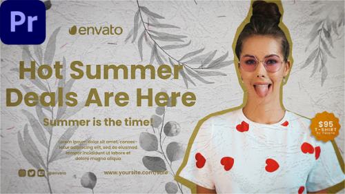 Videohive - Hot Summer Sales promo |MOGRT| - 39626933 - 39626933