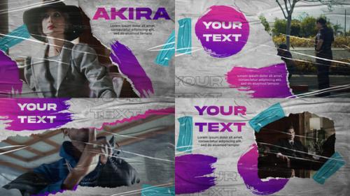 Videohive - Grunge Style Lovely Akira Intro - 39633546 - 39633546