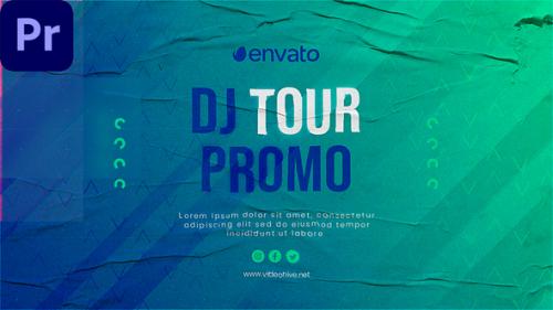 Videohive - DJ Tour Promo |MOGRT| - 39636644 - 39636644