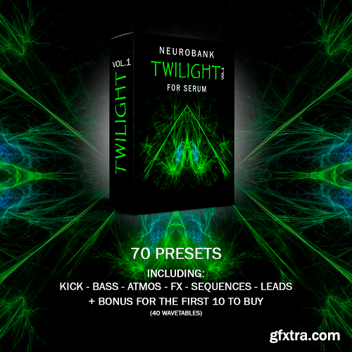 Neurobank Twilight Vol​ ​1 xFer Serum Presets by Neurology FXP-AwZ