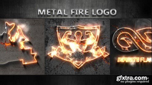 Videohive Fire And Metal Logo 17324302