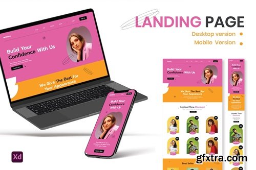 Fashion Product Landing Page PV8VMNS