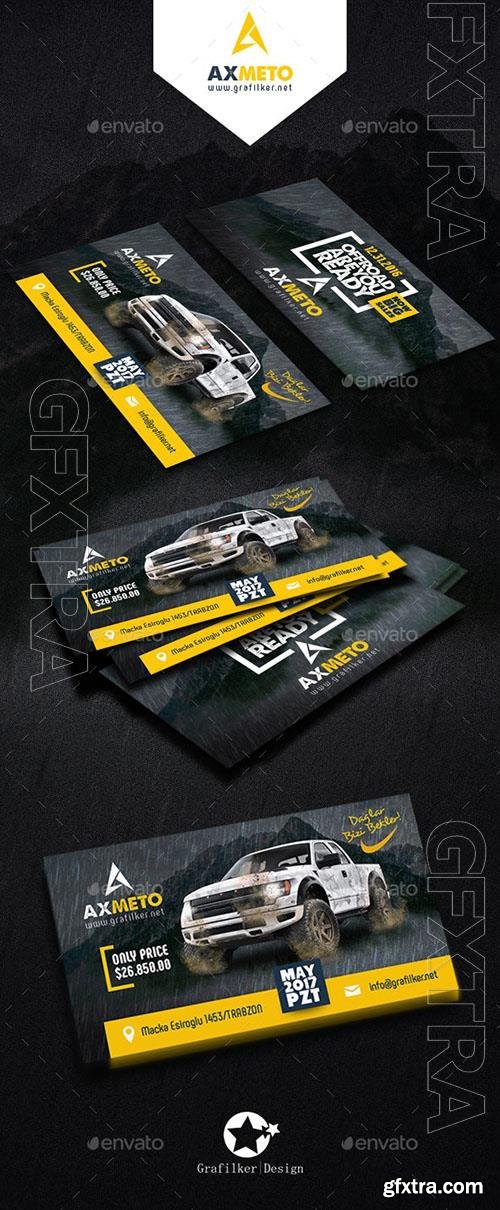 Off-Road Adventure Business Card Templates 19136695