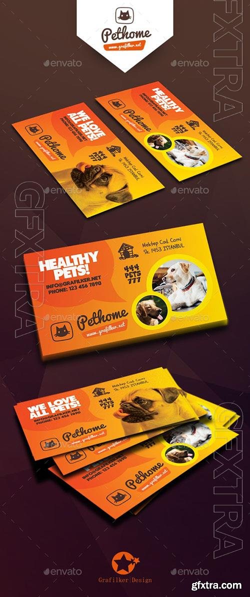 Pets Shop Business Card Templates 18975547