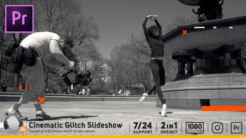 Videohive - Cinematic Glitch Slideshow - 38188964 - 38188964