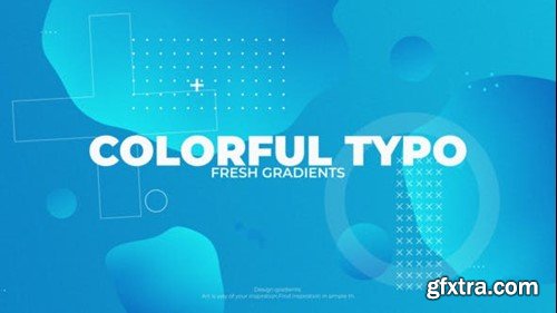 Videohive Color Gradient Typo 39596697