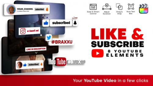 Videohive - YouTube Like & Subscribe - 39643819 - 39643819
