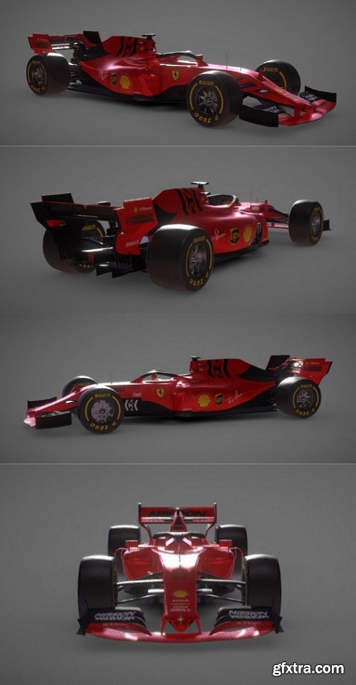 Ferrari F1 3D Model