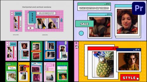 Videohive - Retro Pop Ups Slideshow for Premiere Pro - 39653210 - 39653210