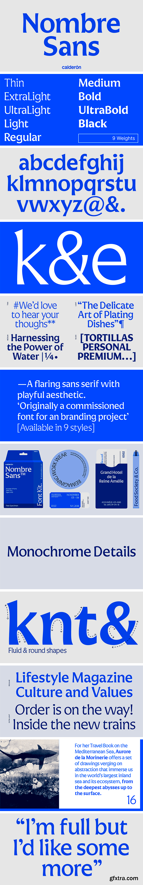 Nombre Sans Font Family