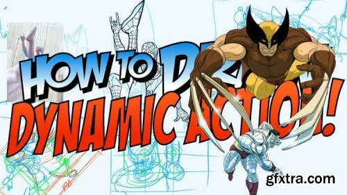 How To Draw DYNAMIC ACTION for Comics