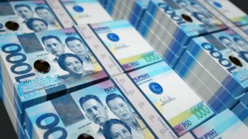 Videohive - Philippines Peso money banknotes pack seamless loop - 39643054 - 39643054