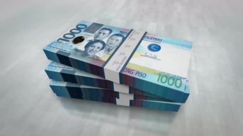 Videohive - Philippines Peso money banknote pile packs - 39653233 - 39653233