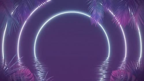 Videohive - Tropical Vibes Animation Loop - 39655833 - 39655833