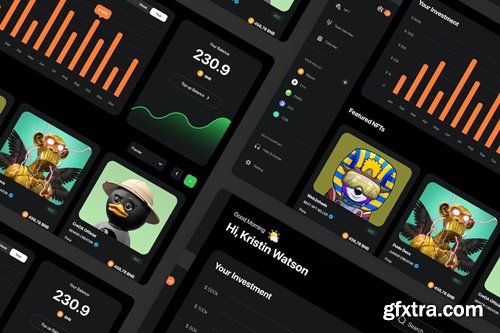 NFT Dashboard UI Kit 6BC34EE