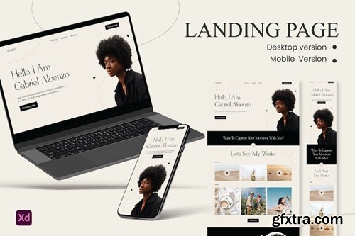 Personal Portfolio Landing Page A42PUYP