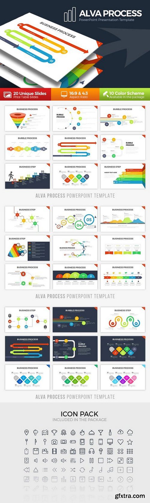 Alva Process Powerpoint Template