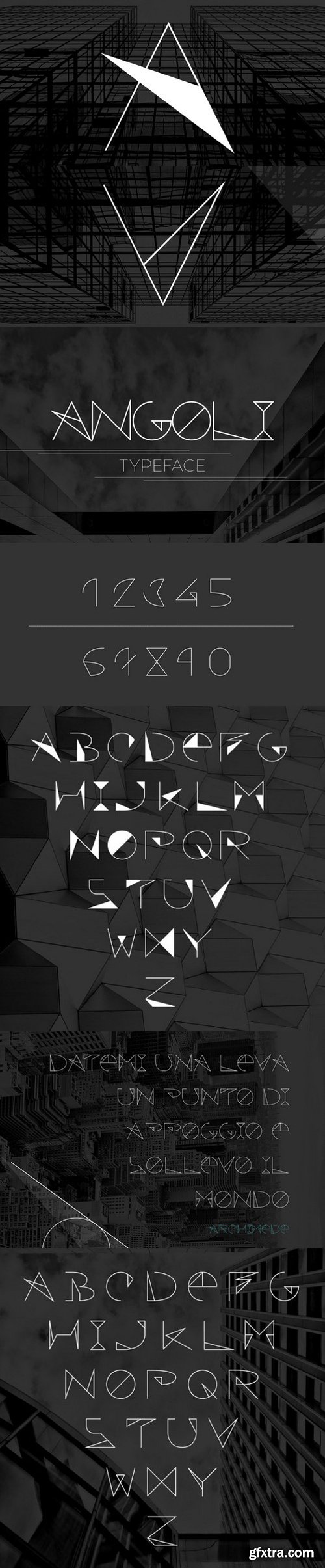 Angoli font