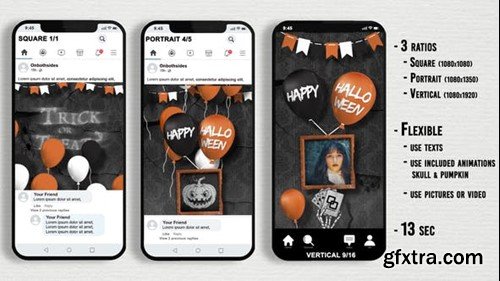 Videohive Halloween Social Media Opener 39671375