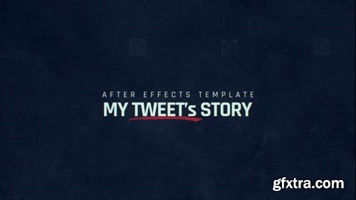 Videohive My Tweet's Story 39657568