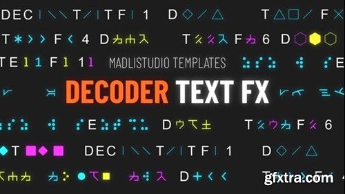 Videohive Decoder Text FX 29952885