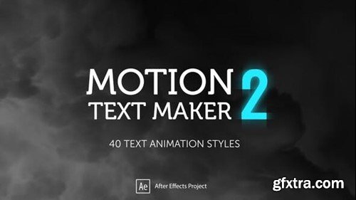 Videohive Motion Text Maker 2 35846444