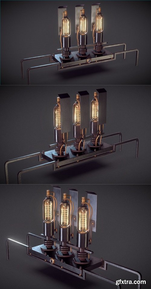 Machine Light 3D Model