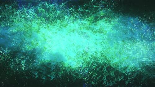 Videohive - Blue Green Chaotic Luminous Essence - 39657659 - 39657659