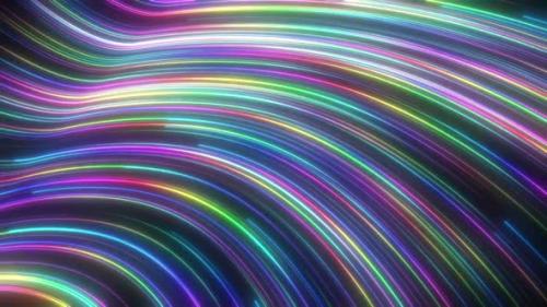 Videohive - Digital Glowing Speed Lines 05 - 39658070 - 39658070