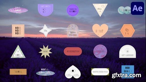 Videohive Imagination Sticker Titles for After Effects 39695910