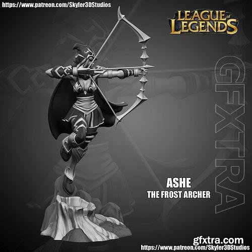 League of Legends Ashe 3D Print