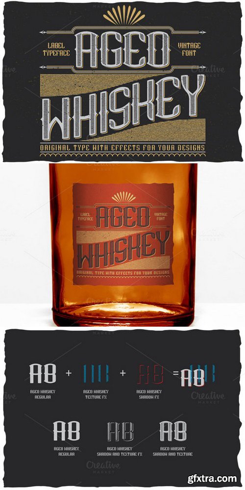 AgedWhiskey Typeface